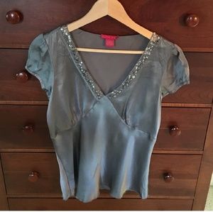 Sunny leigh silky blouse